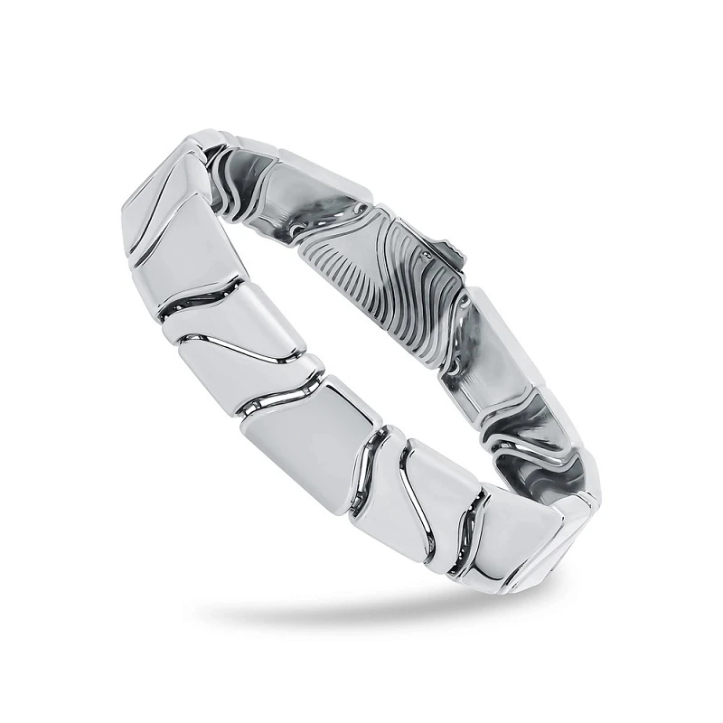 Браслет  серебряный