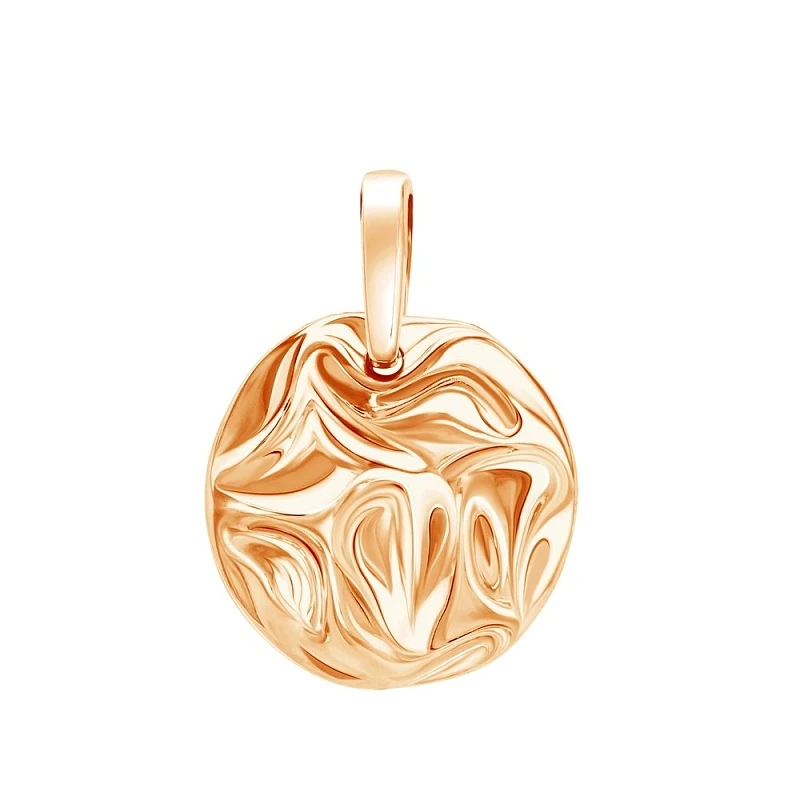 Подвеска  из красного золота