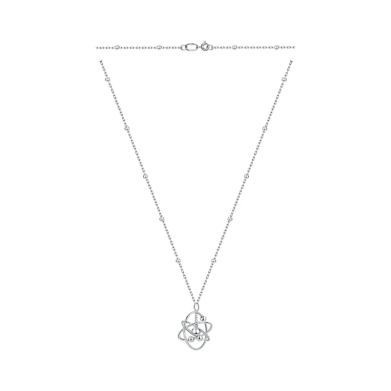 Колье  серебряное