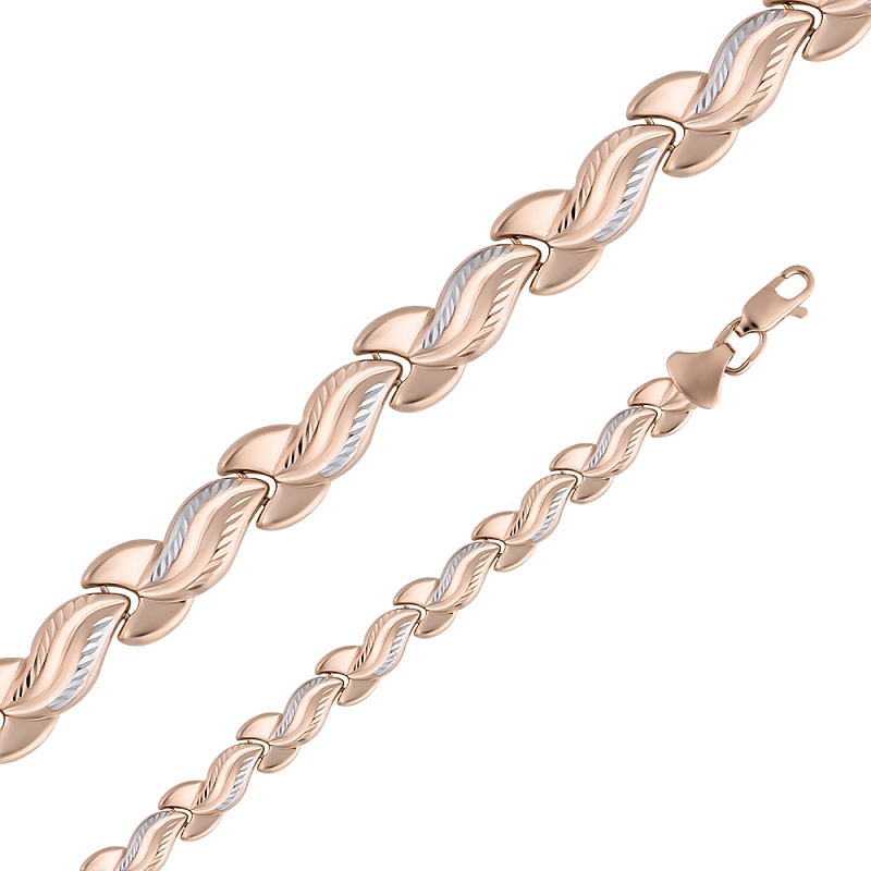 Браслет  из красного золота