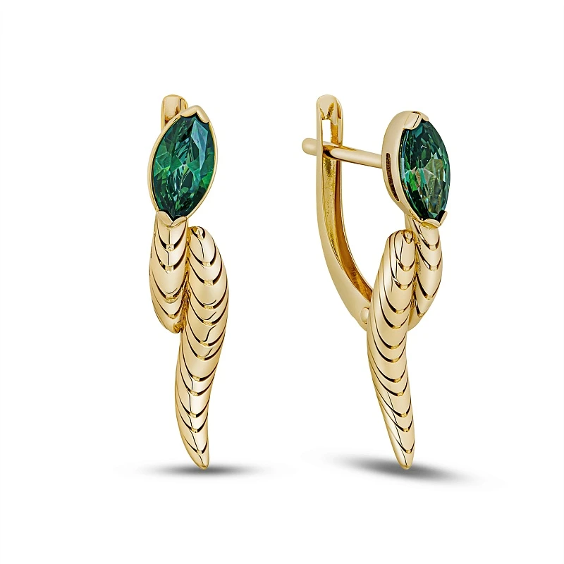 Серьги серебряные