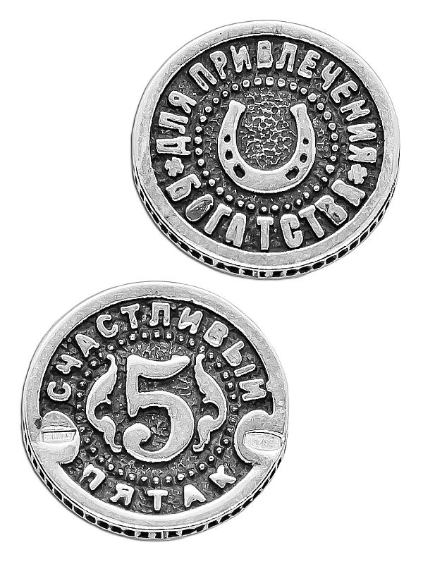 Сувенир  из серебра с чернением