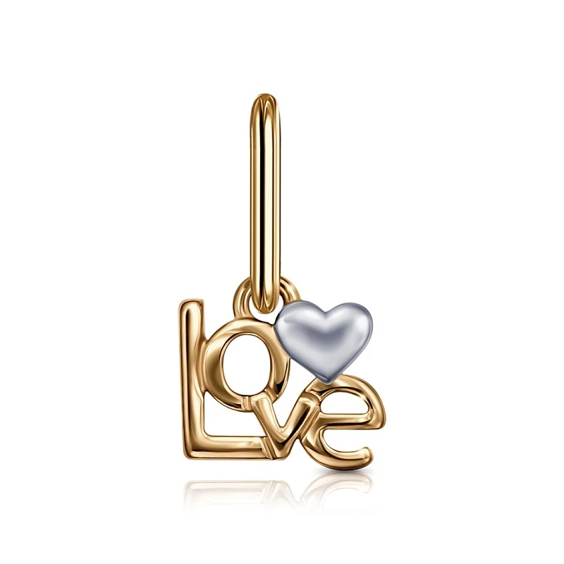 Подвеска «VERONIKA» из красного золота