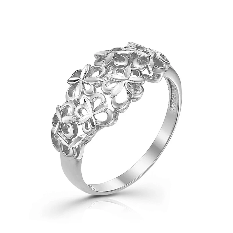 Кольцо  серебряное