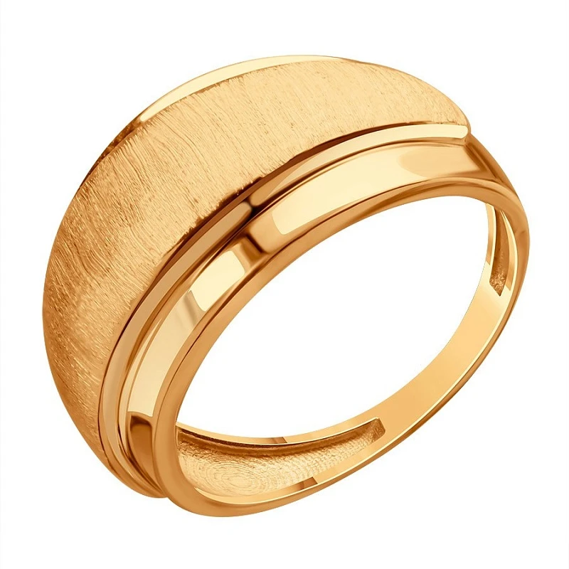 Кольцо «KARATOV» из красного золота