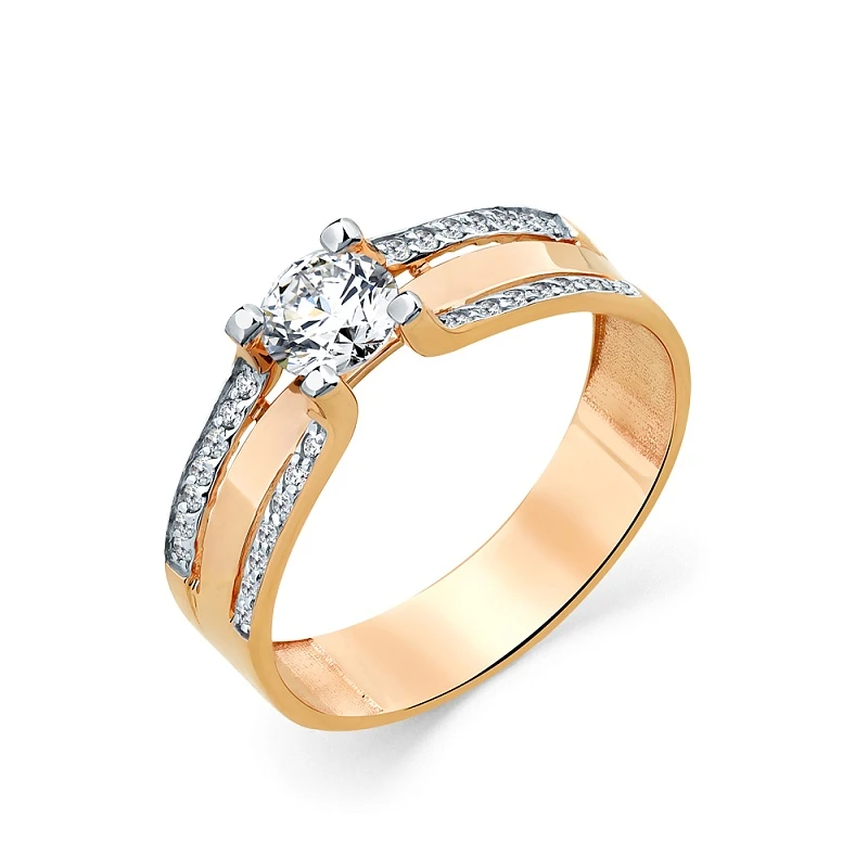 Кольцо «Мастер Бриллиант» золотое