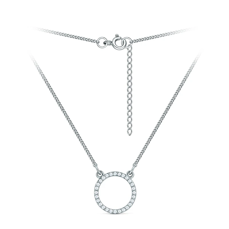 Колье  серебряное