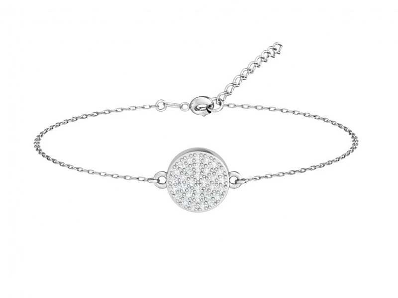 Браслет  серебряный с фианитом