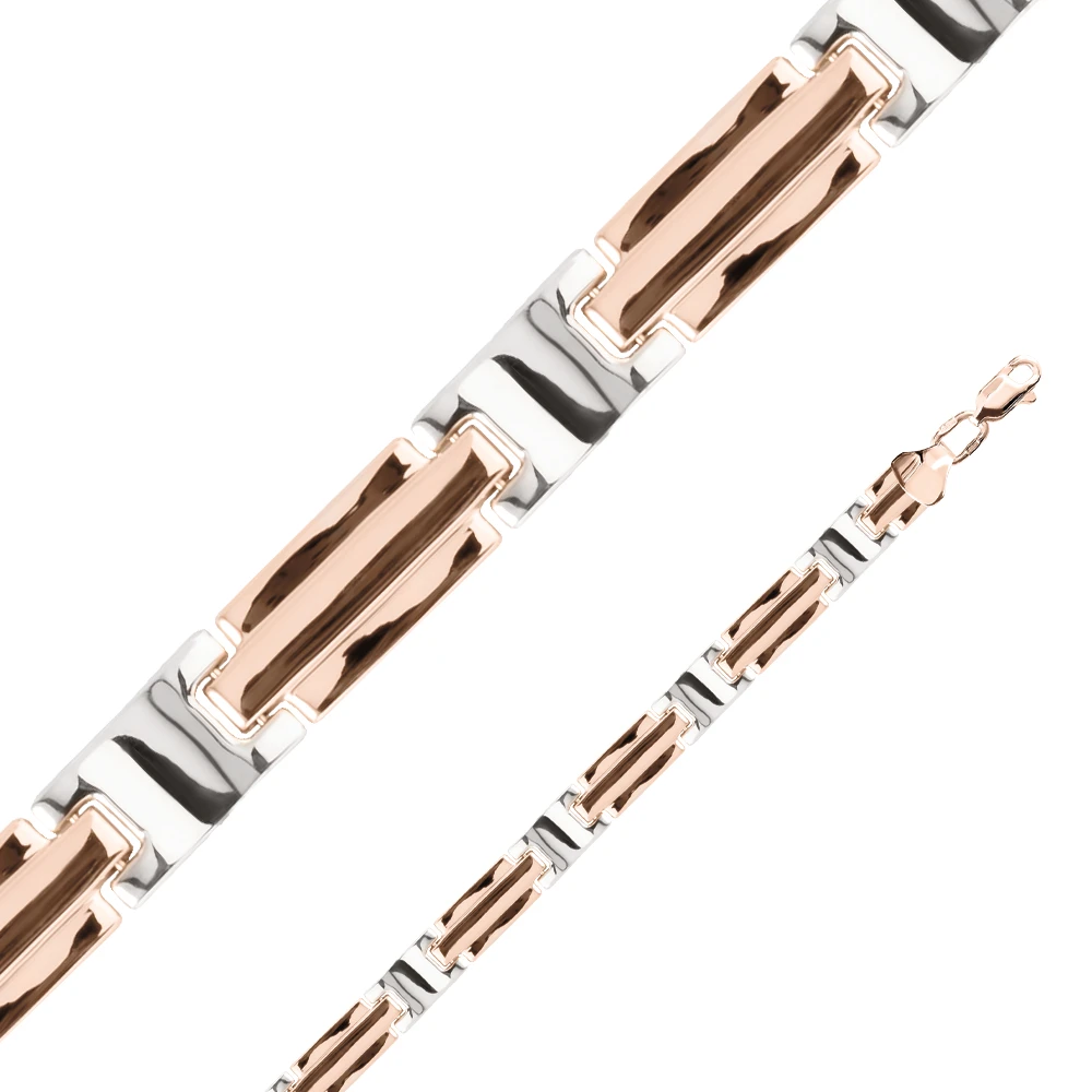 Браслет  из красного золота