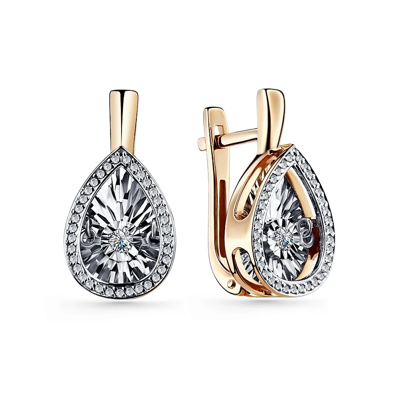 Серьги «Grigoriev» золотые