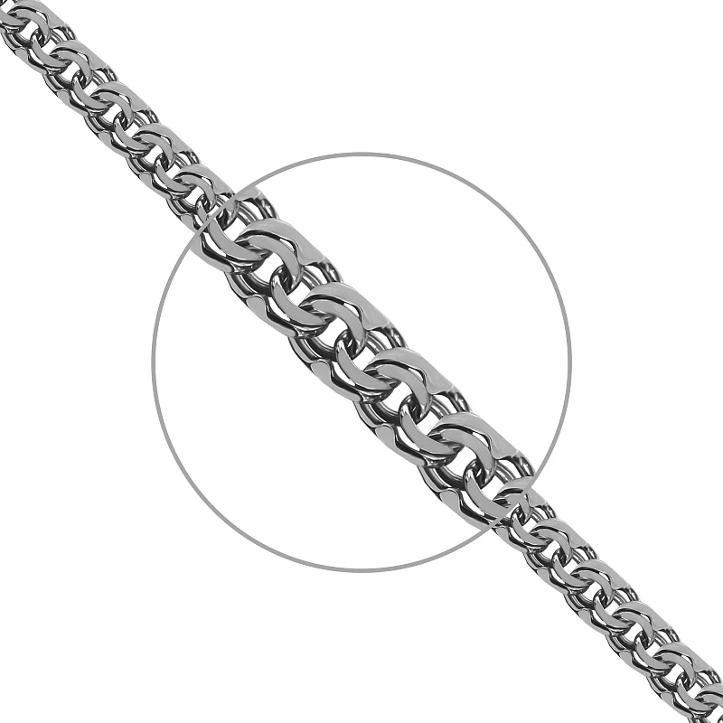 Цепь  серебряная