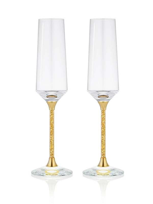 Посуда  с сусальным золотом