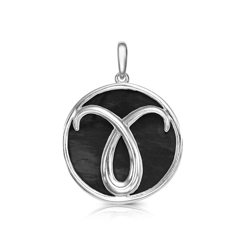 Подвеска  серебряная с агатом