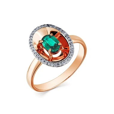 Кольцо «Мастер Бриллиант» золотое