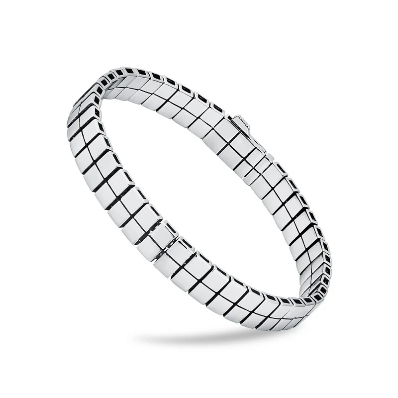 Браслет  серебряный