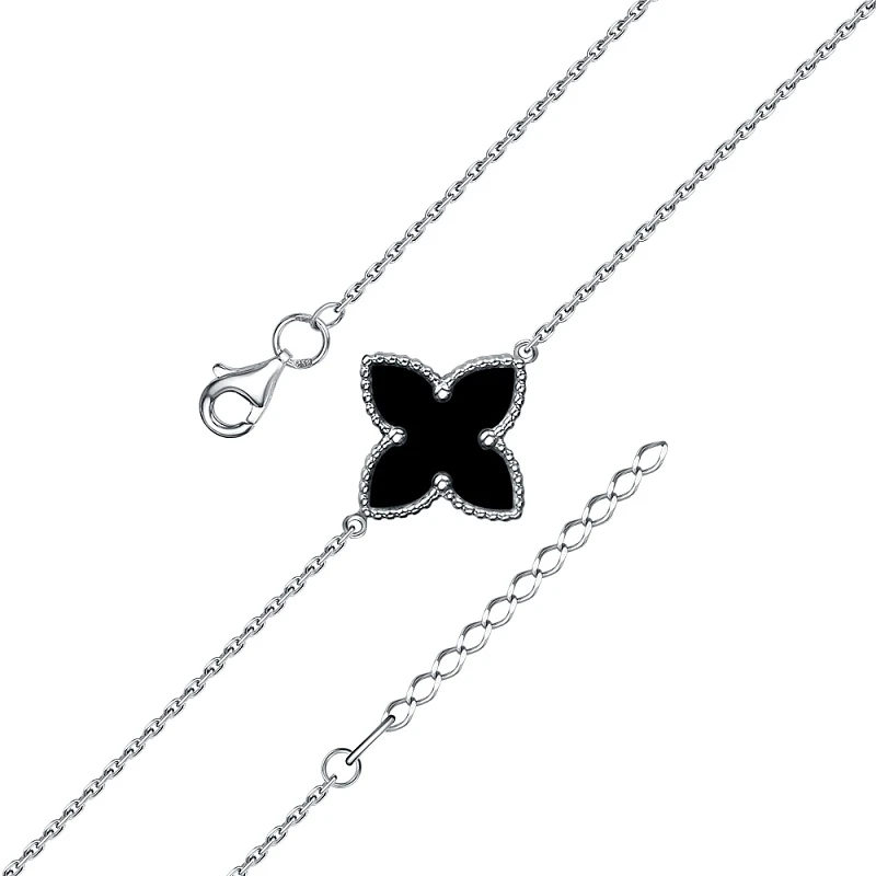 Браслет  серебряный с ониксом