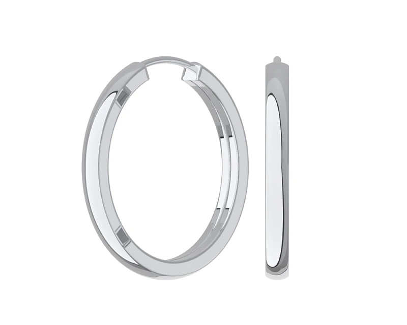 Серьги  серебряные