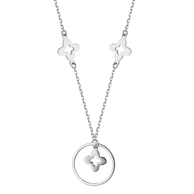 Колье  серебряное