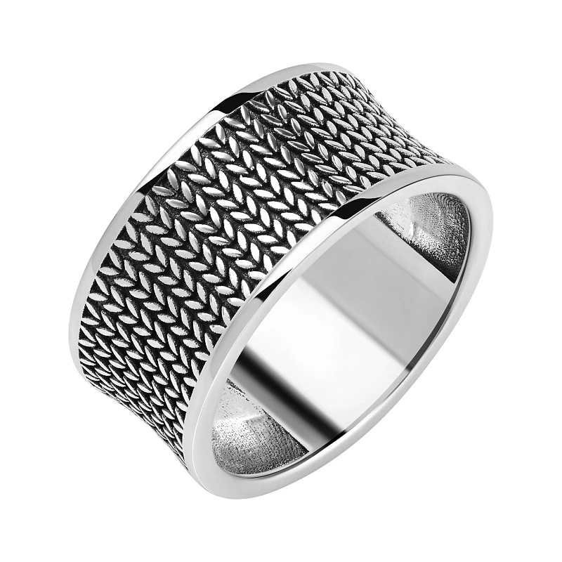 Кольцо  серебряное