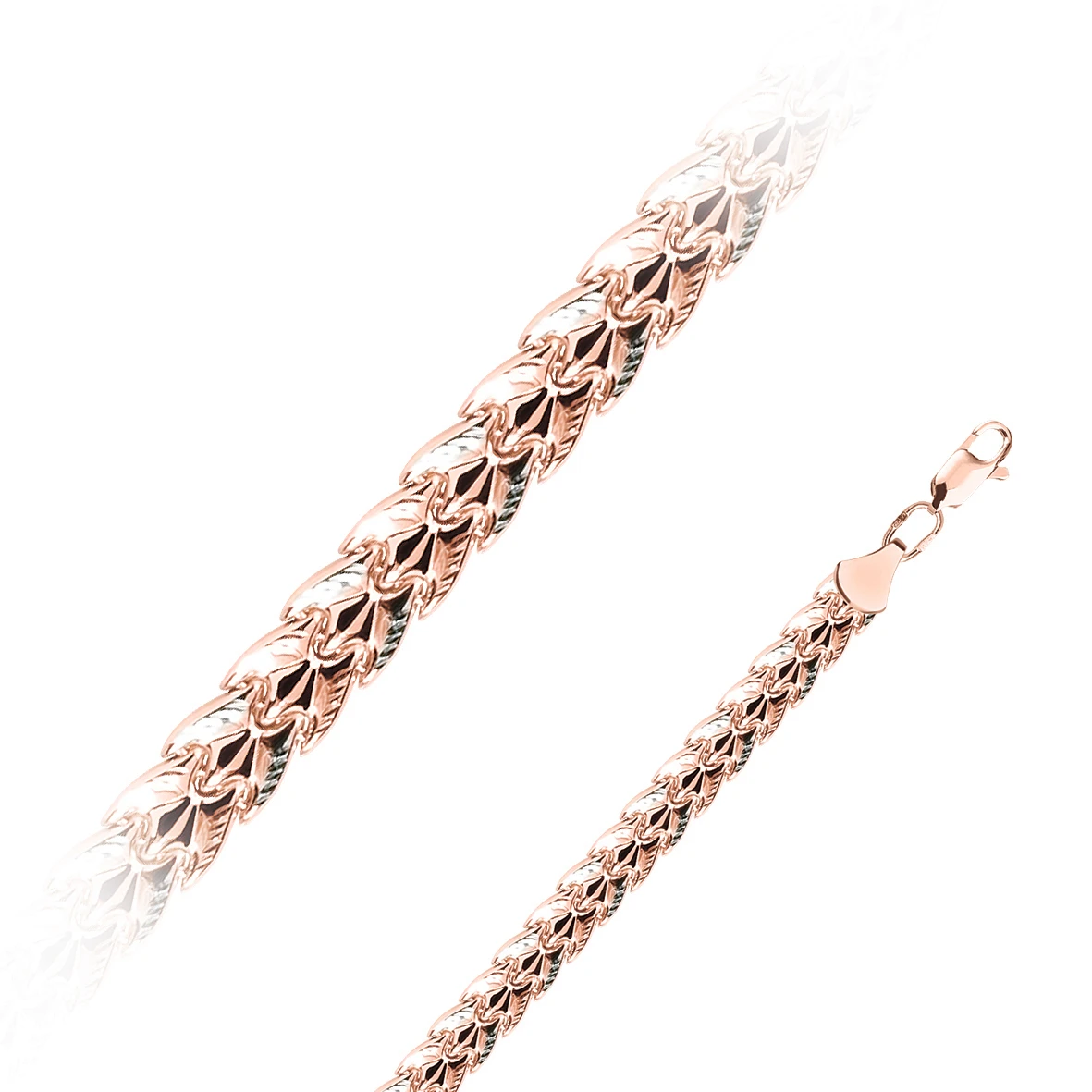 Браслет  из красного золота