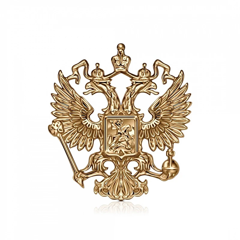Сувенир  из серебра с позолотой