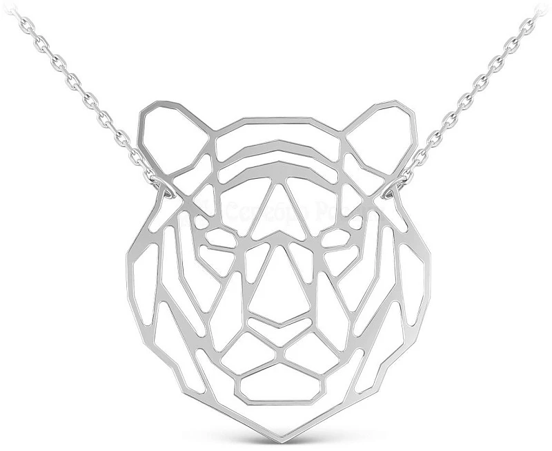 Колье  серебряное