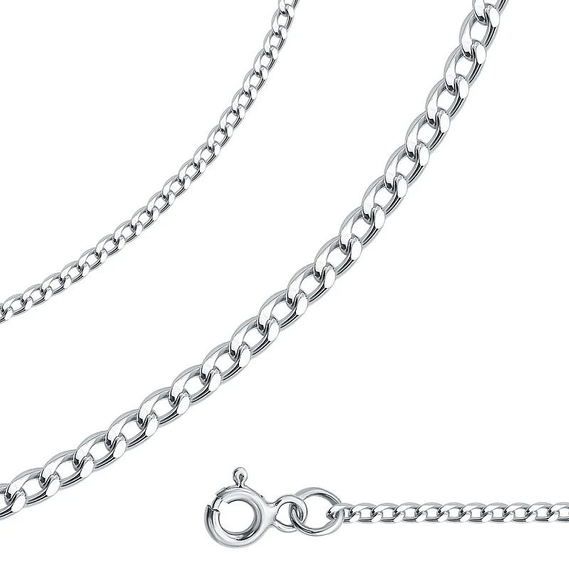 Цепь  серебряная