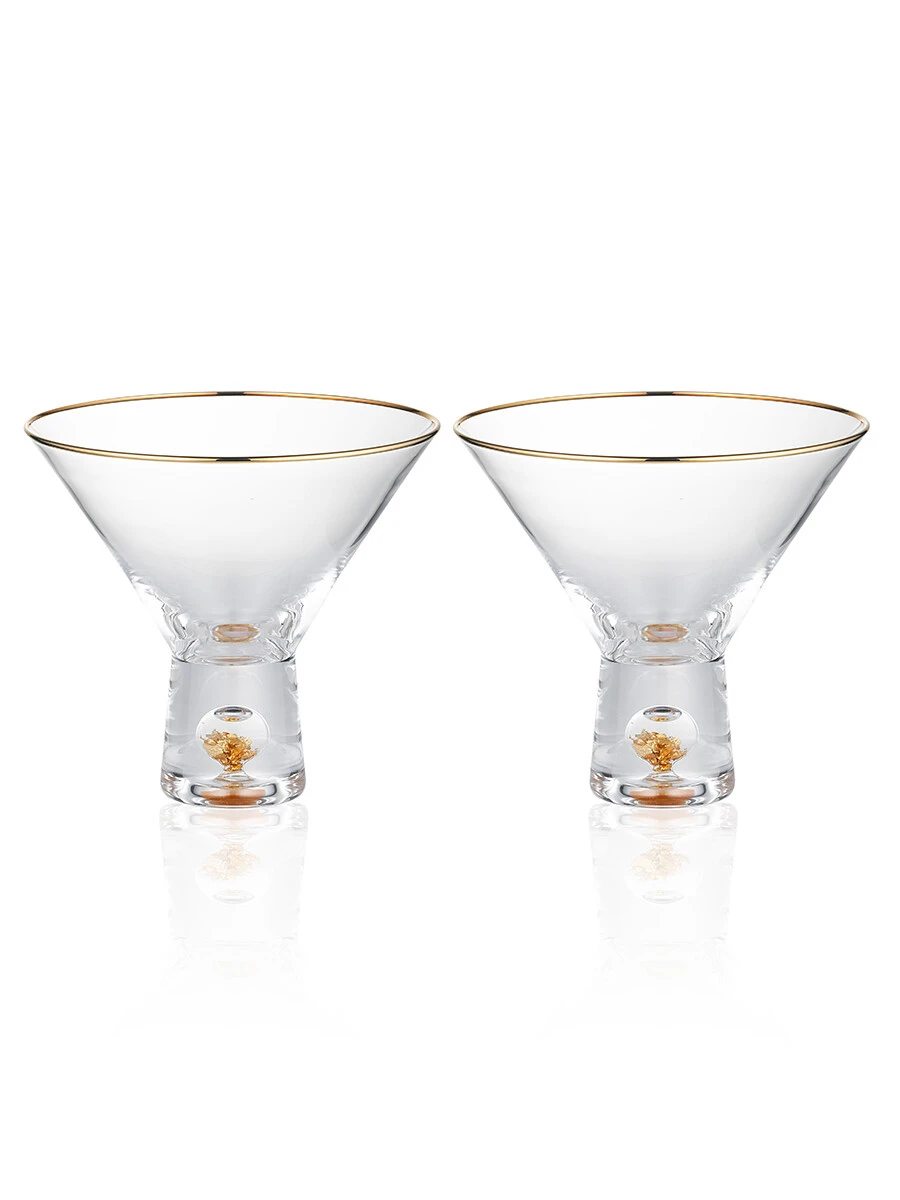 Посуда  с сусальным золотом