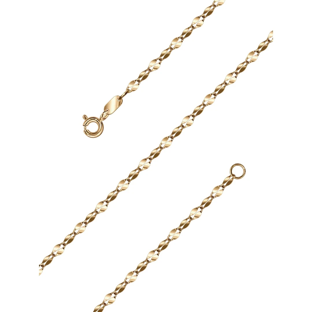 Цепь  из красного золота