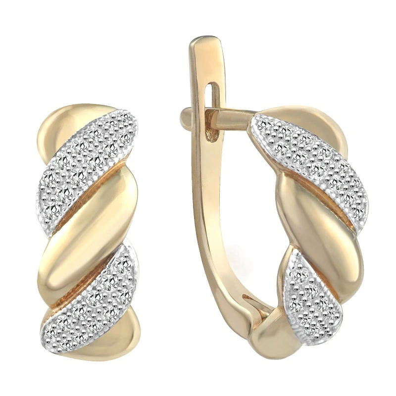 Серьги «SADKO» золотые