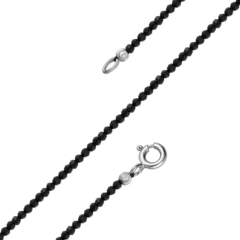 Браслет  серебряный со шпинелью