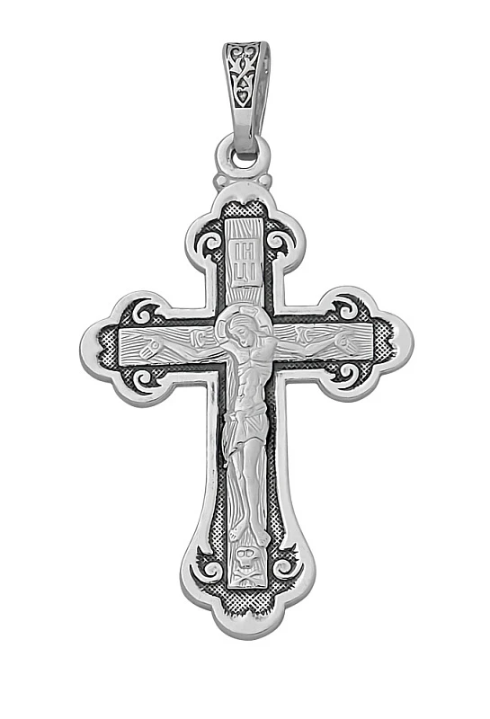 Подвеска  из серебра с чернением