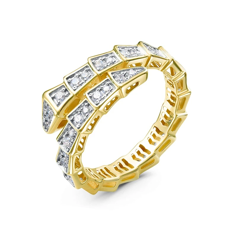 Кольцо «BERGER» золотое