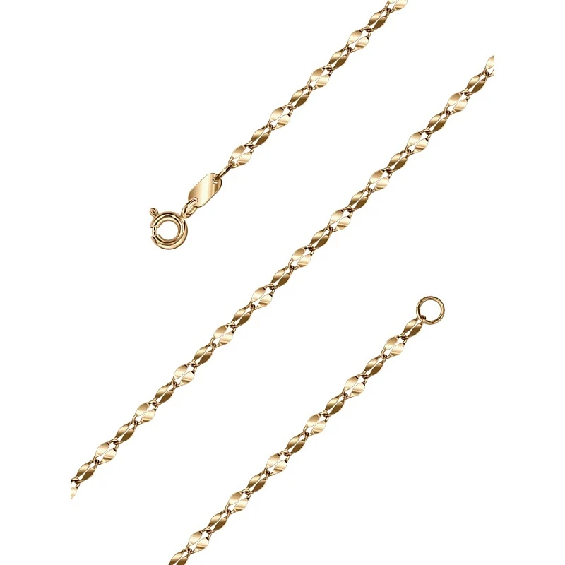 Цепь  из красного золота