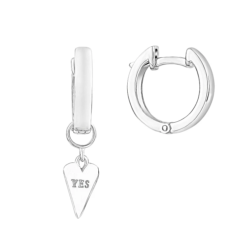 Серьги  серебряные