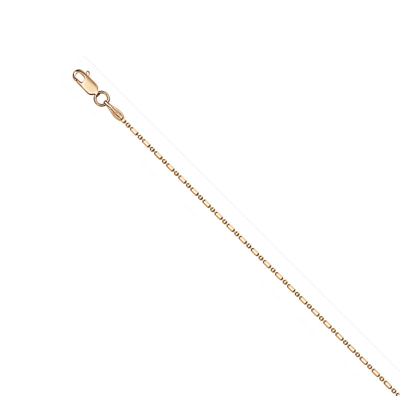 Цепь  из красного золота