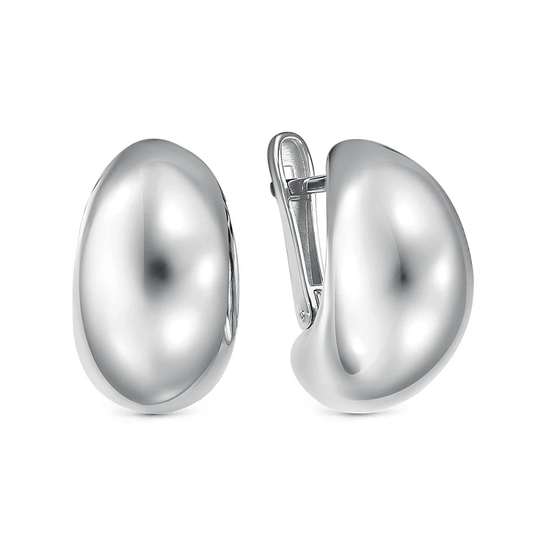 Серьги «BERGER» серебряные