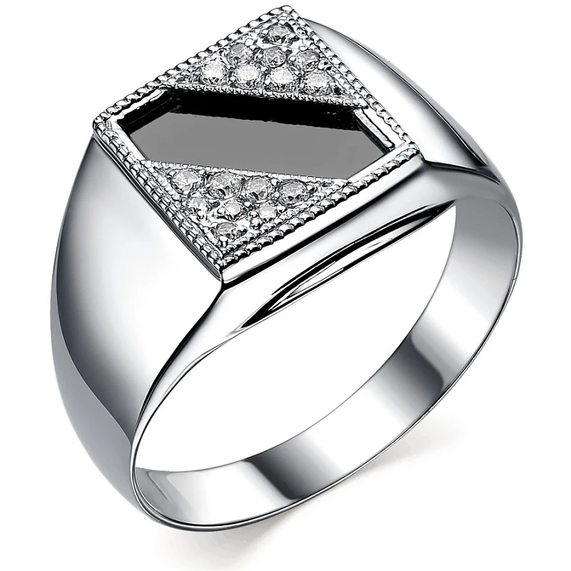 Кольцо «Статус» серебряное