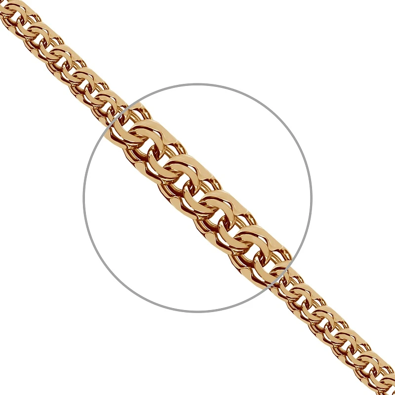 Браслет  из красного золота