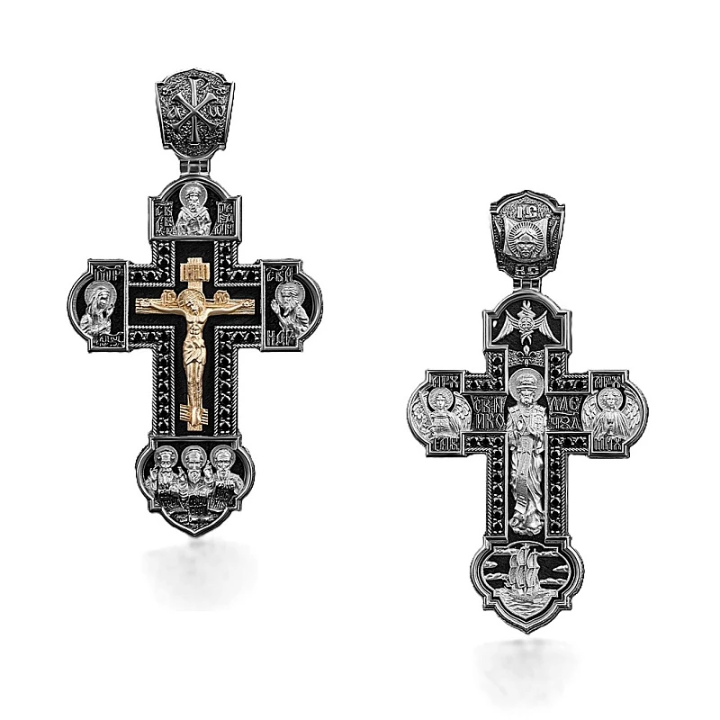 Подвеска «САМОЦВЕТЫ» серебряная с цирконом