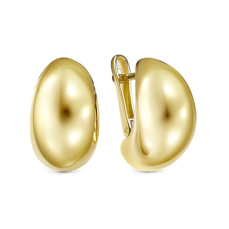 Серьги «BERGER» серебряные
