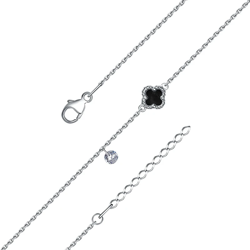 Браслет  серебряный с ониксом