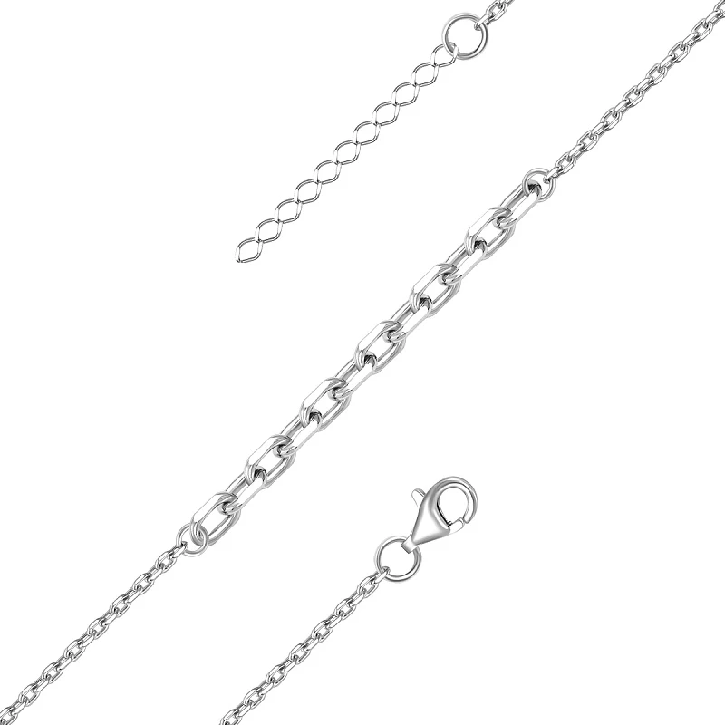 Браслет  серебряный