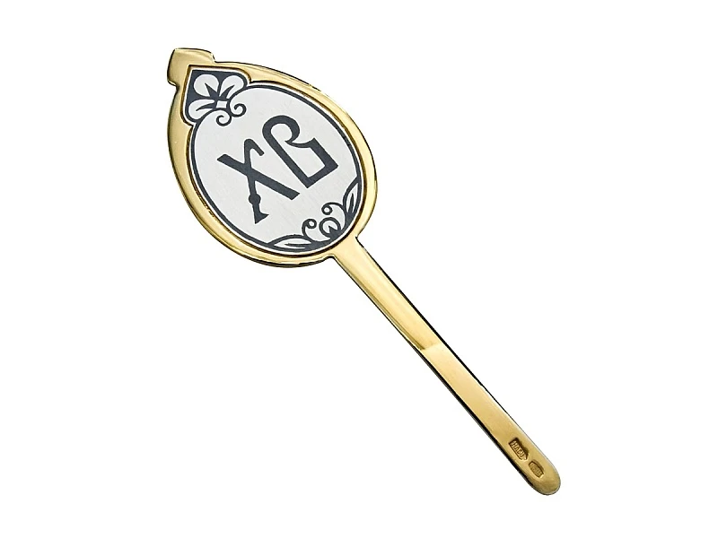 Сувенир «СЕВЕРНАЯ ЧЕРНЬ» серебряный