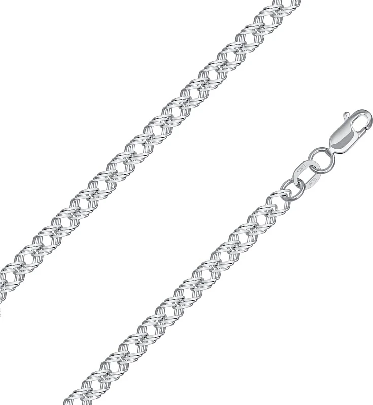 Цепь  серебряная