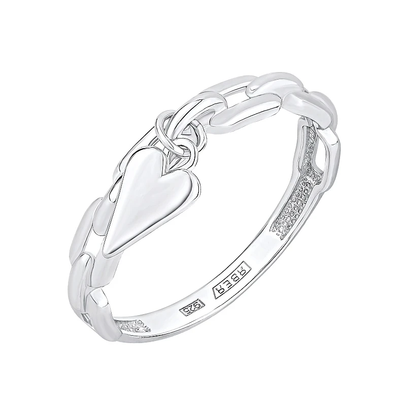 Кольцо  серебряное