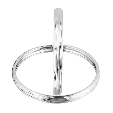 Серьги «Магнат» серебряные