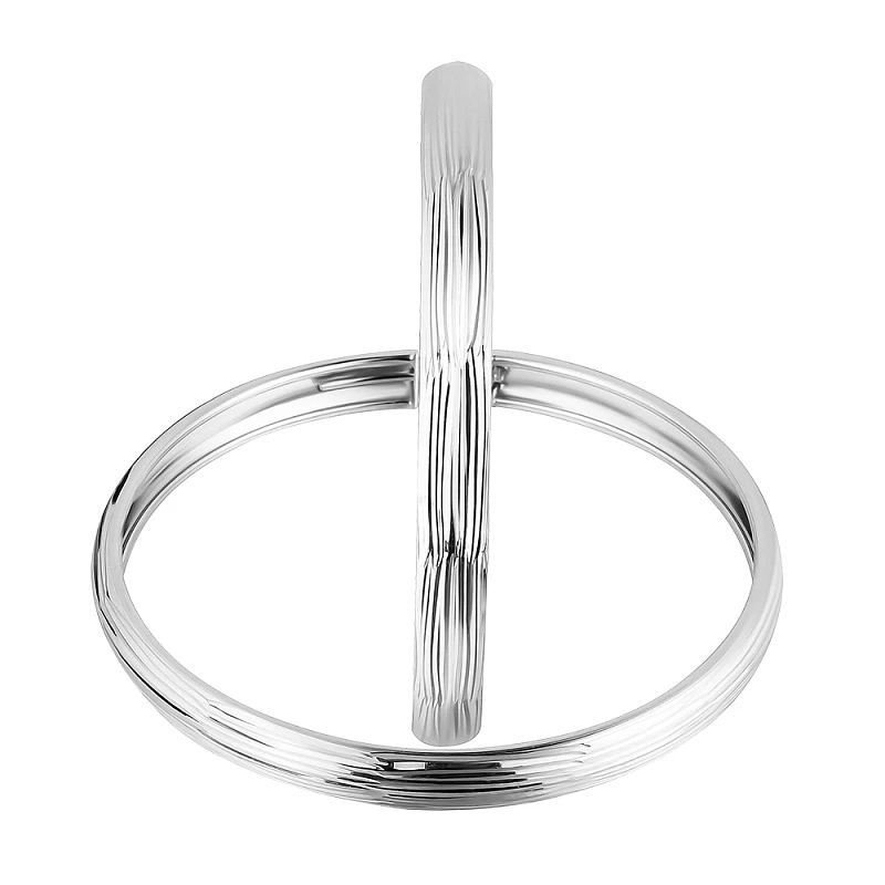 Серьги «Магнат» серебряные