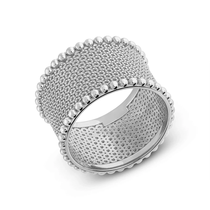 Кольцо  серебряное