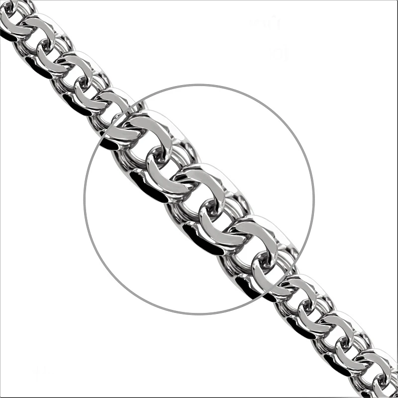 Цепь  серебряная